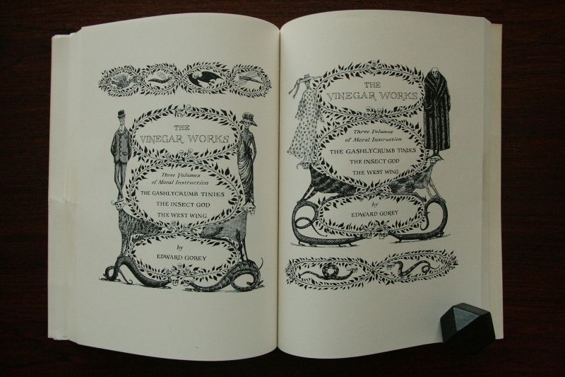 Edward Gorey／エドワード・ゴーリー【AMPHIGOREY 】