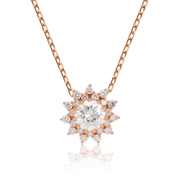 K18/Pt「クリスタル」ネックレス｜【オレフィーチェ】Orefice