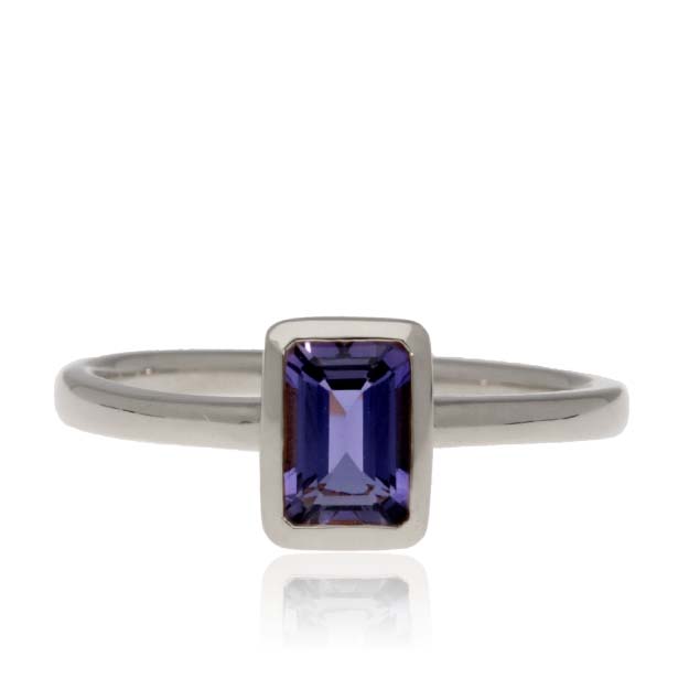 K18/Pt「アイオライト セーラ」リング｜【オレフィーチェ】Orefice