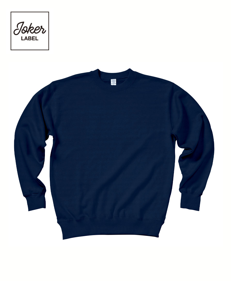 OEMに最適な裏毛トレーナー激安卸-JOKER LABEL(ノーブランド)無地