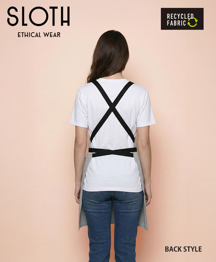 スタイリッシュスタンダードエプロン(SLOTH)｜無地エプロン最安級業務