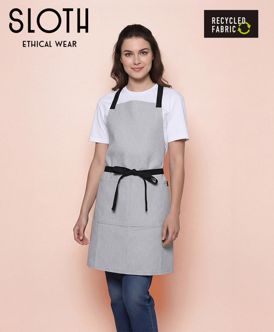 スタイリッシュスタンダードエプロン(SLOTH)｜無地エプロン最安級業務