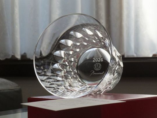 2026年限定】バカラ ダリアタンブラー 名入れ彫刻｜創立・退職祝い