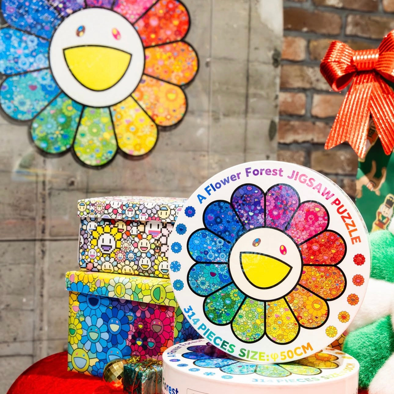Buy Takashi Murakami Flower Forest 50cm Jigsaw Puzzle online in