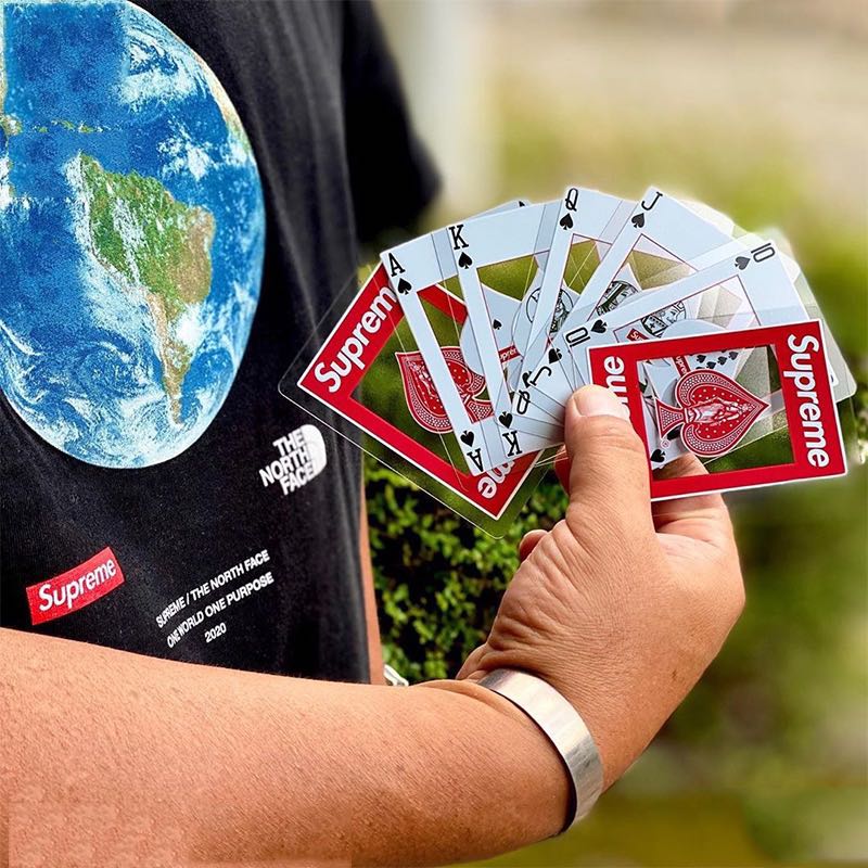 Buy Supreme Bicycle Clear Playing Poker Card Deck online in