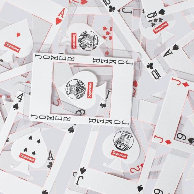 Buy Supreme Bicycle Clear Playing Poker Card Deck online in