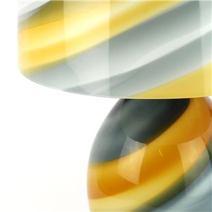 テーブルランプ – 時代を超えた装飾のための手作りムラーノガラス