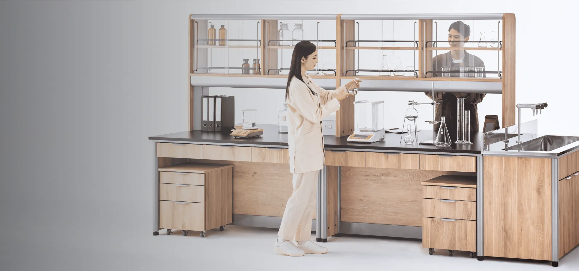 ラボファーニチャー（実験台・作業台）｜オリエンタル技研工業株式会社