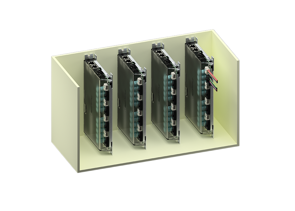 2相／5相ステッピングモーター用ドライバ CVDシリーズ 多軸タイプ