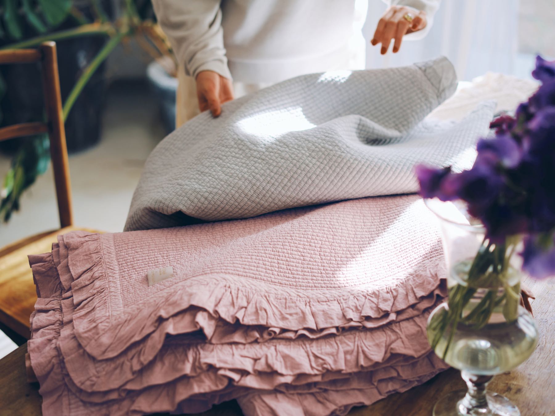 HUG Ō WäR × Orné de Feuilles イブルマルチカバー｜マルチカバー