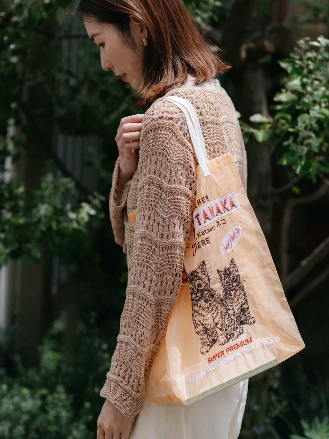 Brigitte Tanaka バッグ／Chat Peach｜バッグ｜オルネ ド フォイユ公式