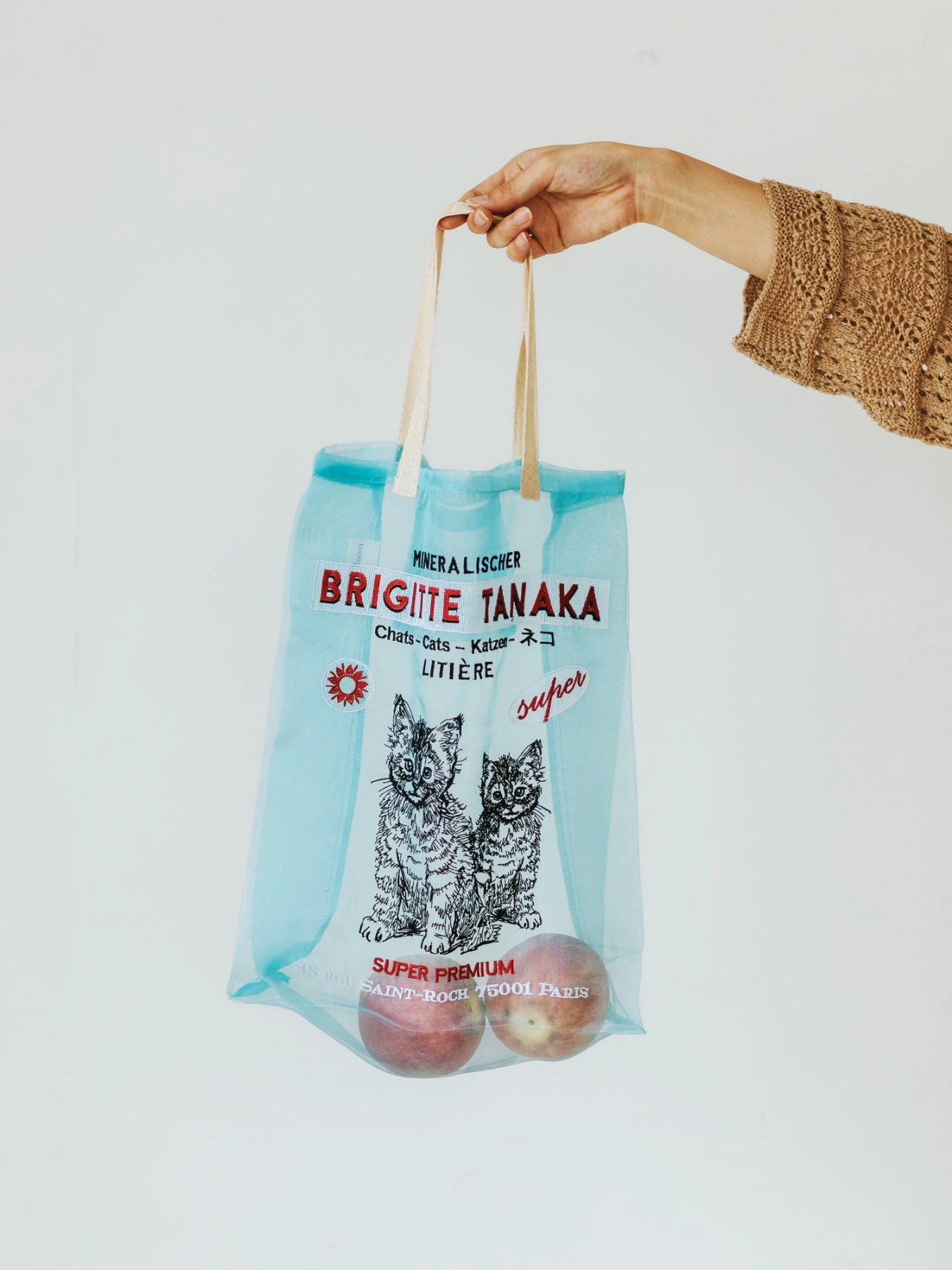 Brigitte Tanaka バッグ／Chat Bleu Menthe｜バッグ｜オルネ ド