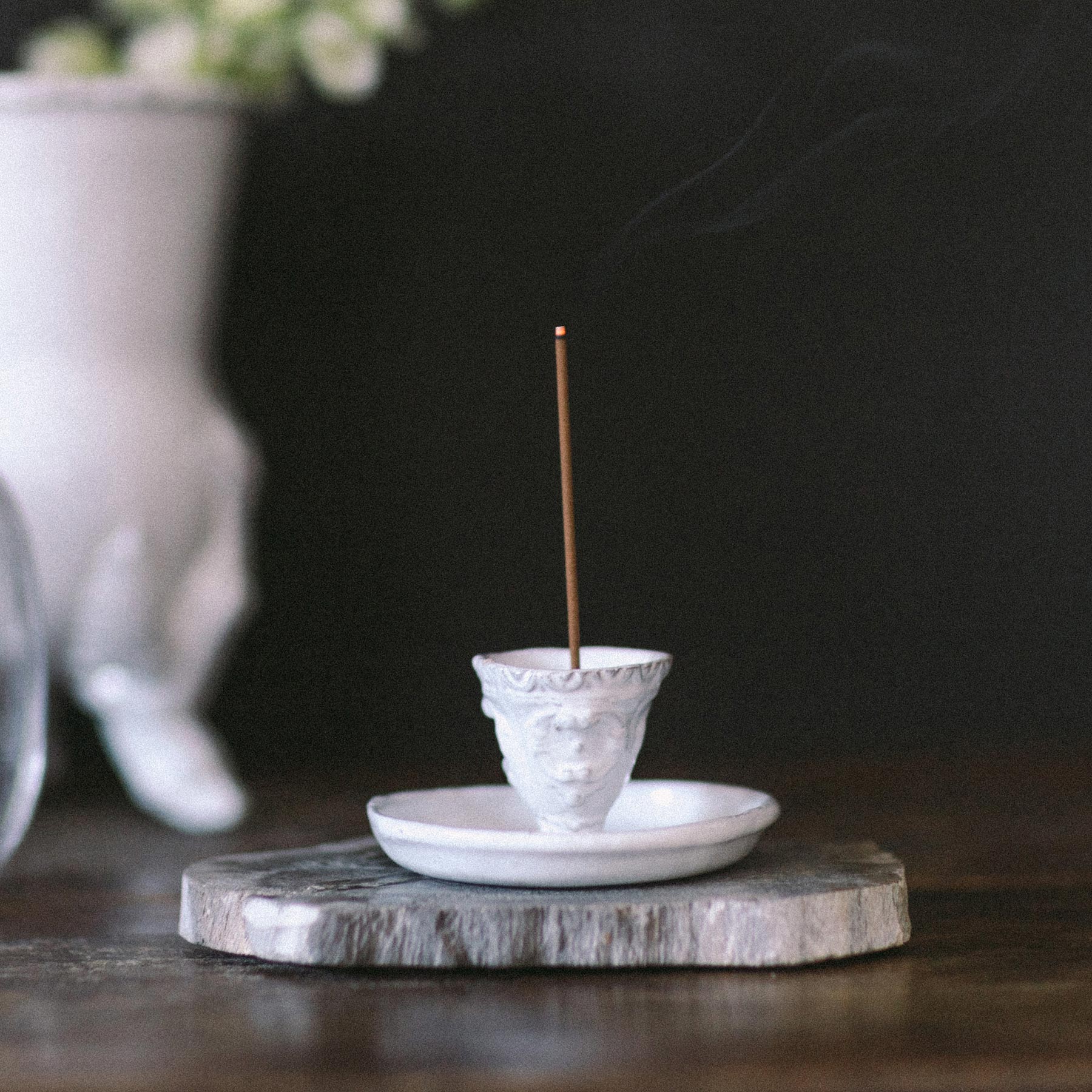 Astier de Villatte インセンスホルダー Fontaine｜インセンス