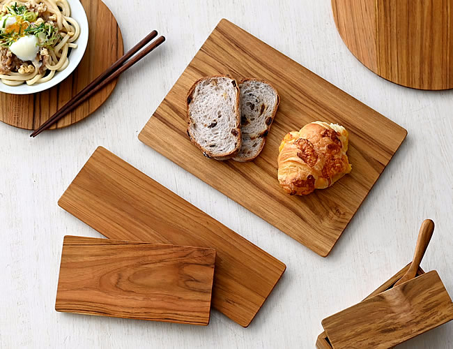 TEAK サービングプレート レクト | ゼネラルストア オルネ