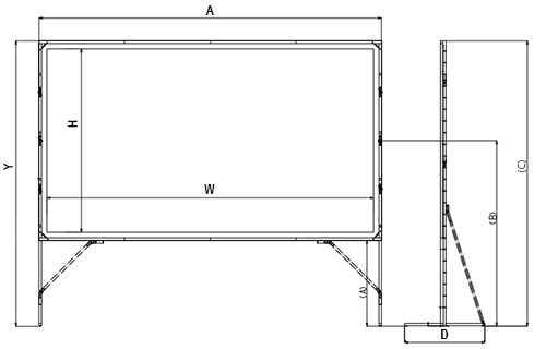 DE｜簡易設置スクリーン｜スクリーン｜製品情報｜オーエス