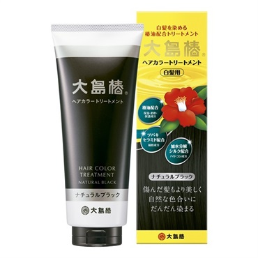 ヘアカラートリートメント ナチュラルブラック | 大島椿公式オンライン