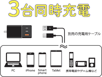 AC充電器 PowerDelivery 65Wモデル -製品情報 / オズマ株式会社