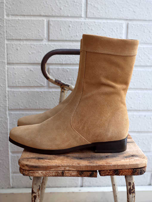 soeur スール スウェードショートブーツ OTTI オッティ パリやイタリア