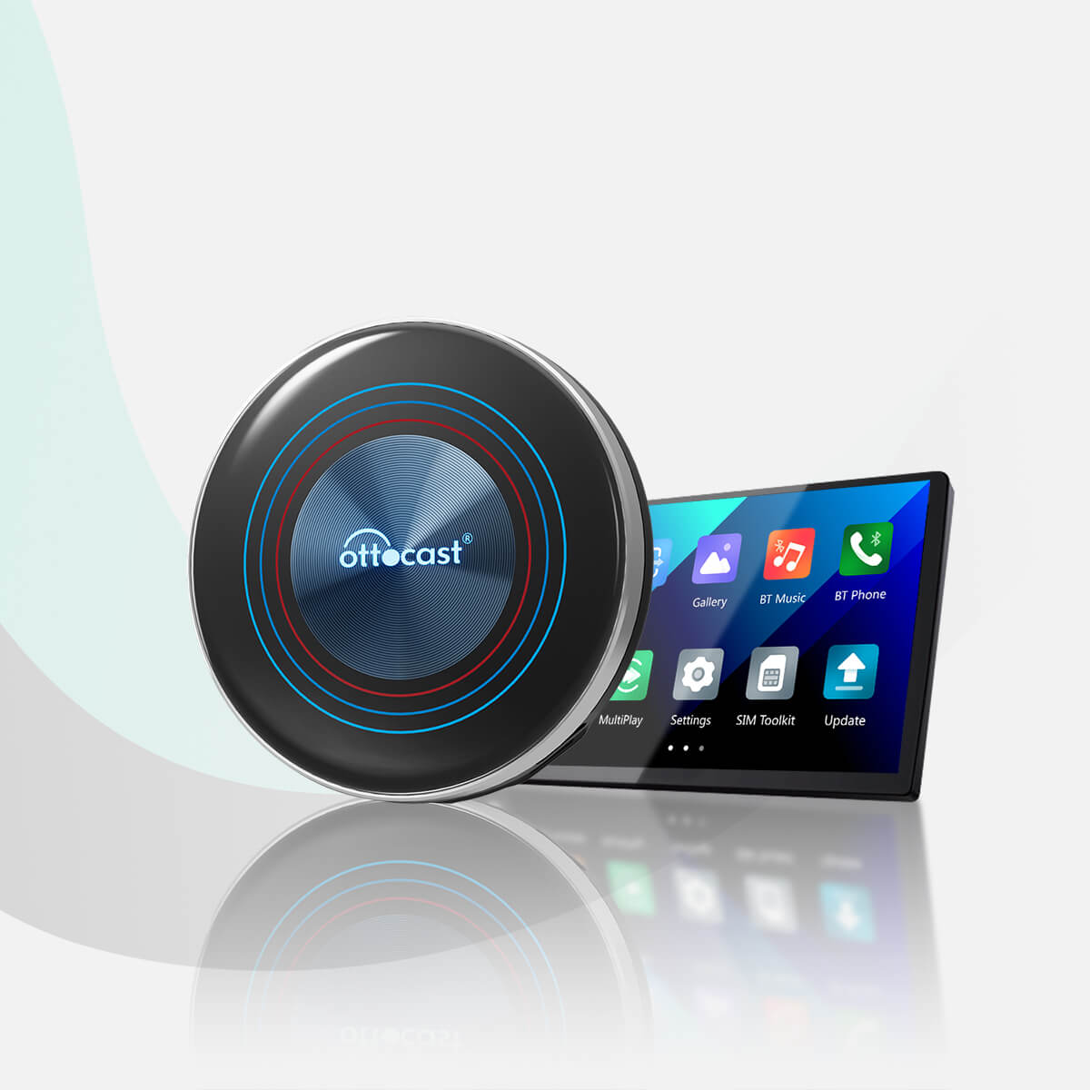 OttoAibox P3 Lite Wireless CarPlay Android Smart Media Box