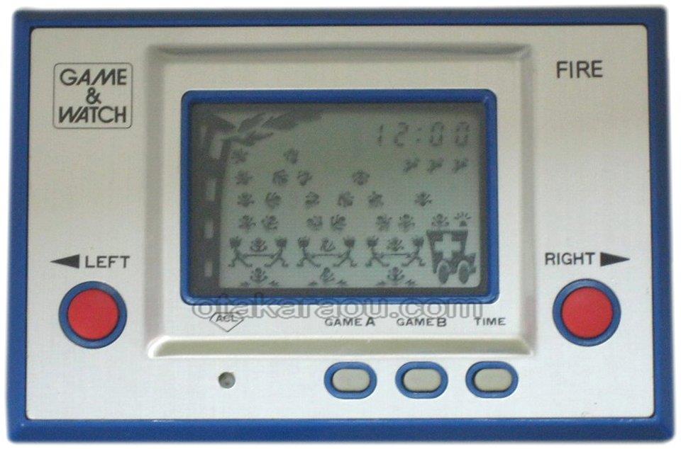ゲームウォッチ『ファイア-2』中古販売｜任天堂LCDゲーム・携帯ゲーム