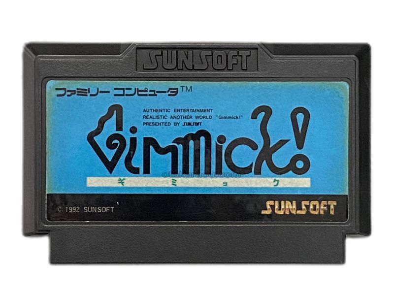 ファミコン ソフト ギミック 中古 動作確認済