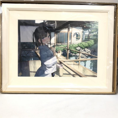 軸中心派 カントク 旅館 直筆サイン入り 複製原画 開封品 買取しました