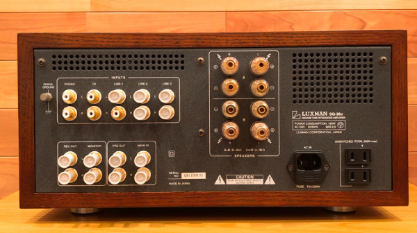 中古品】LUXMAN/真空管プリメインアンプ/SQ-38uのご紹介です