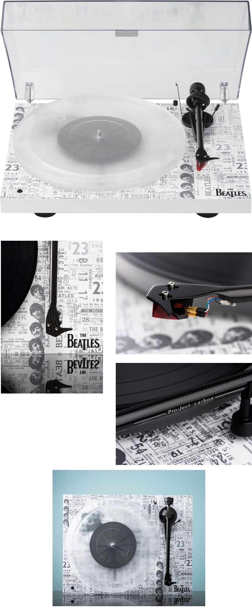 ターンテーブル】Pro-Ject、The Beatles 1964 Recordplayerのご紹介です。