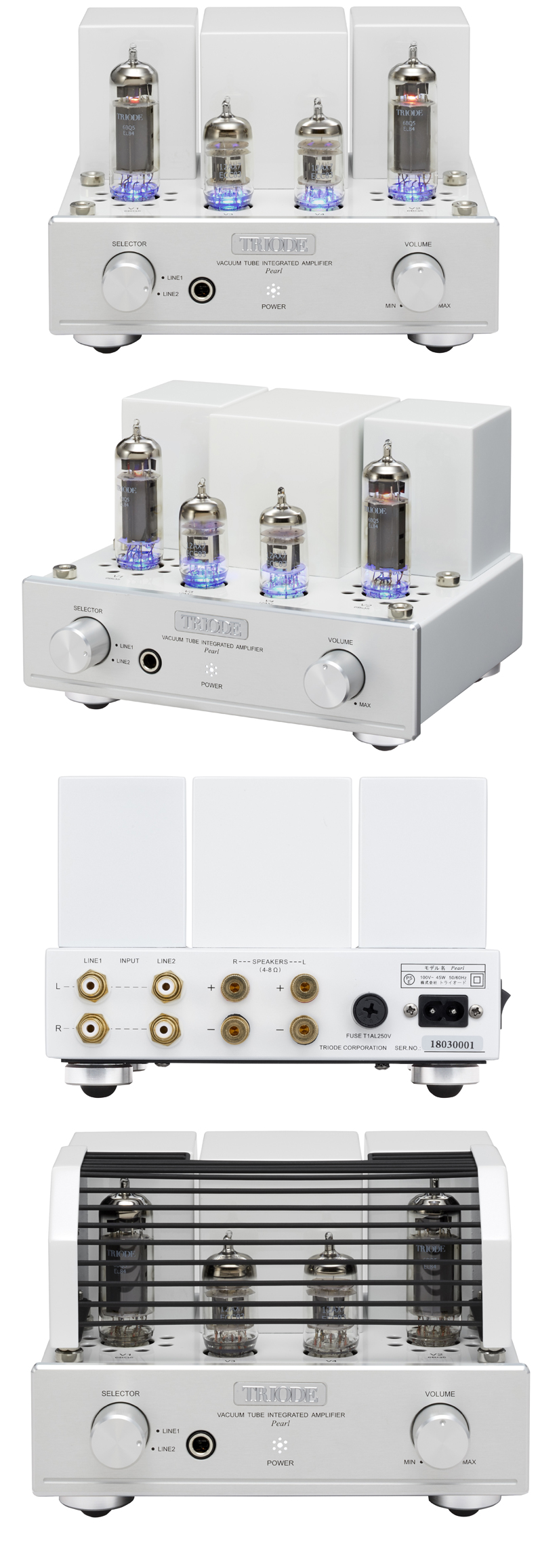 TRIODEの真空管、PEARLのご紹介です。