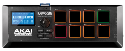 AKAI professionalのサンプラーMPX8の紹介ページです。