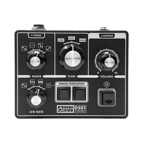 Benidubのダブサイレン・マシーン「DS01 Dub Siren」のご紹介です。