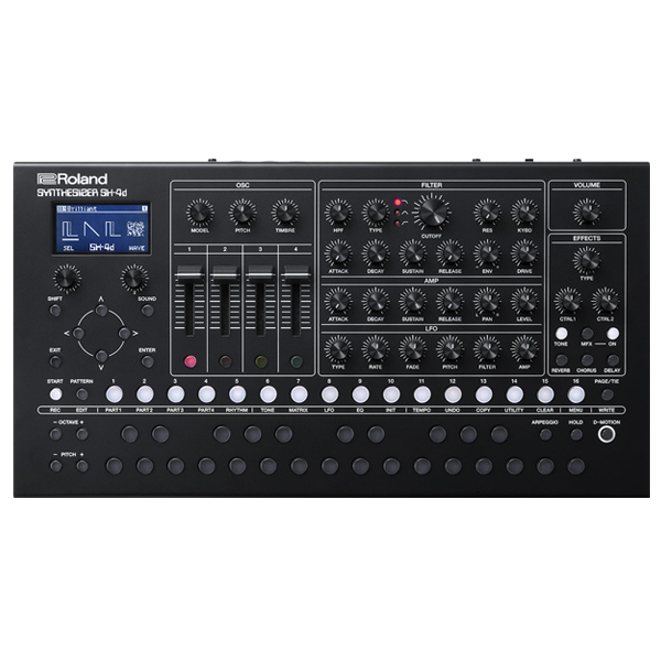 SH-4d：Roland究極のシンセサイザーが誕生！！クリエイティブな