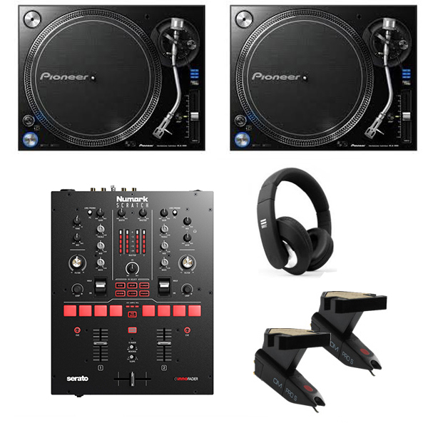 PLX-1000 ハイコスパSerato DJ対応ミキサーセット（PLX-1000x2/SCRATCH