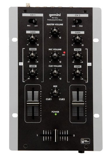 中古品】GEMINI/DJミキサー/PS-121X -DJ機材アナログレコード専門店