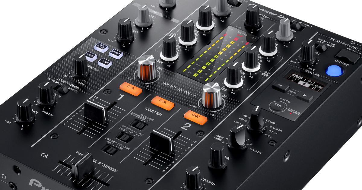 DJミキサー検討中の方必見！人気ミキサーDJM-450について知っておき