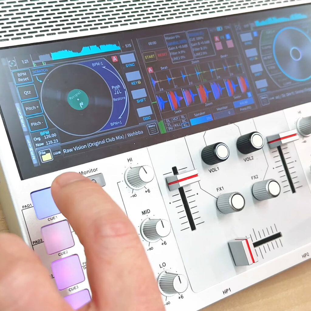 ポータブルDJマシン「Musignal FJ1」OTAIRECORDで取扱開始しました