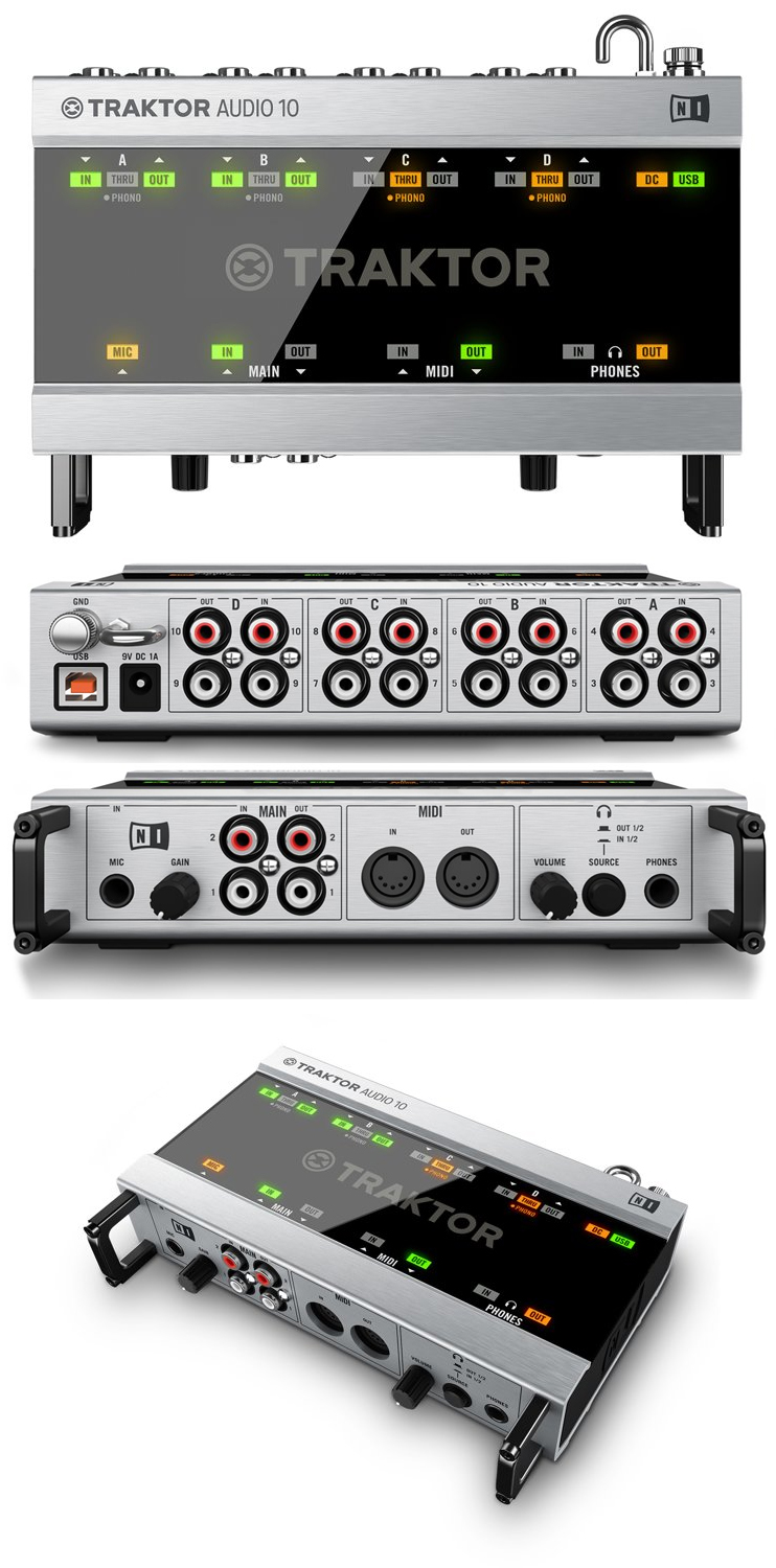 Native Instruments/Traktor Scratch A10の紹介です。