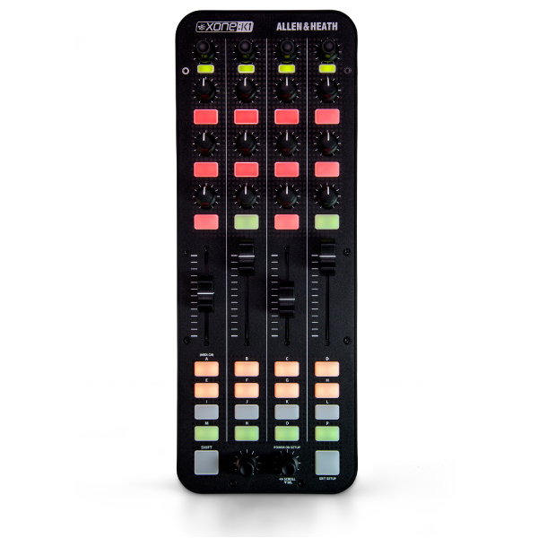 ALLEN&HEATHのPCDJコントローラー、XONE: K1のご紹介ページです。