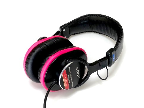 Sony MDR-CD900STなどに最適！】EXFORM/交換用イヤーパッド/STPAD-PINK
