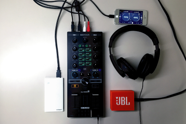 DJアプリ「djay2」対応】ReloopのDJコントローラーMIXTOURのご紹介。
