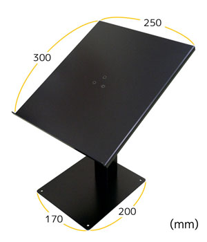 ARMS/CDJスタンド/Excalibour（エクスカリバー）【2.0ブラック】 -DJ