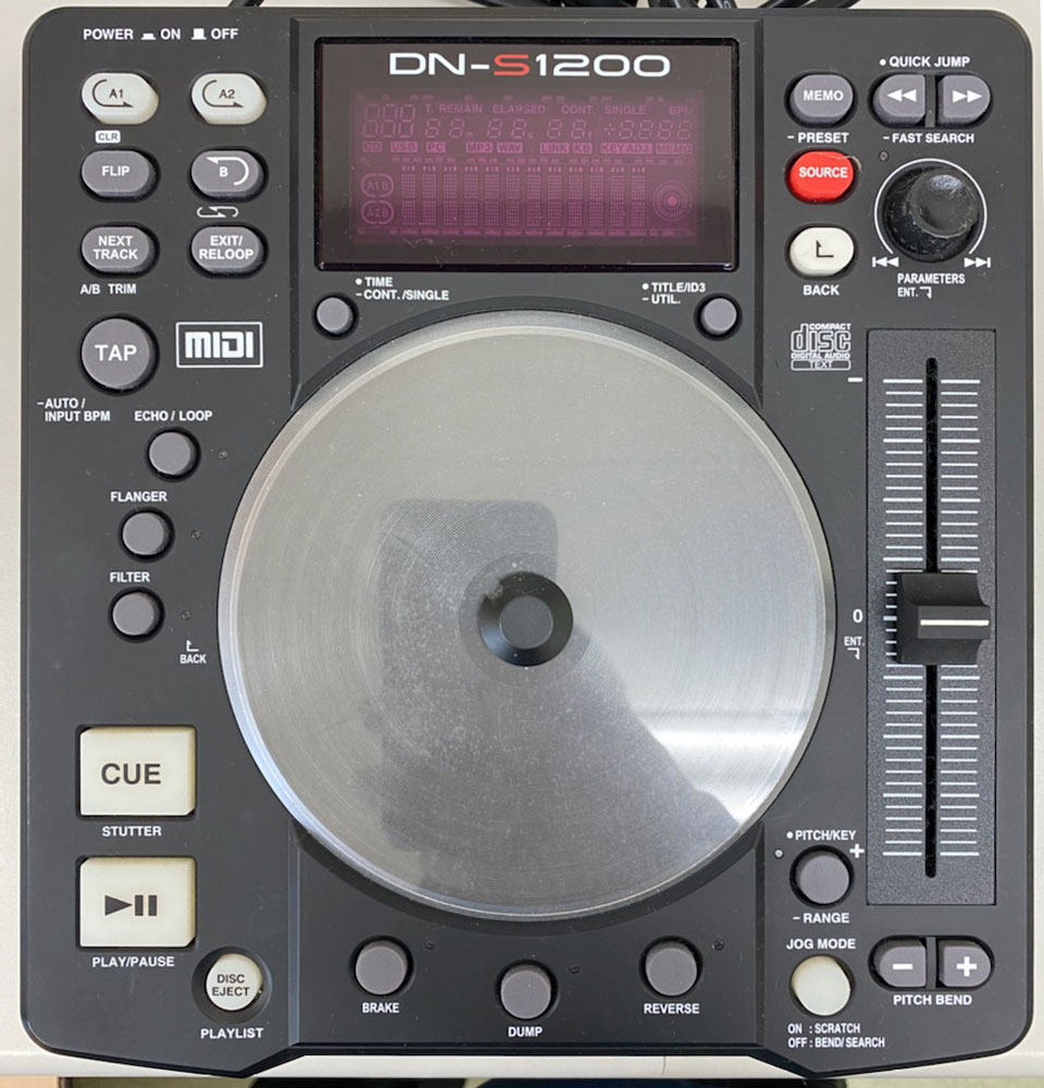 中古品】DENON/データファイル・CDJ/DN-S1200 -DJ機材アナログレコード