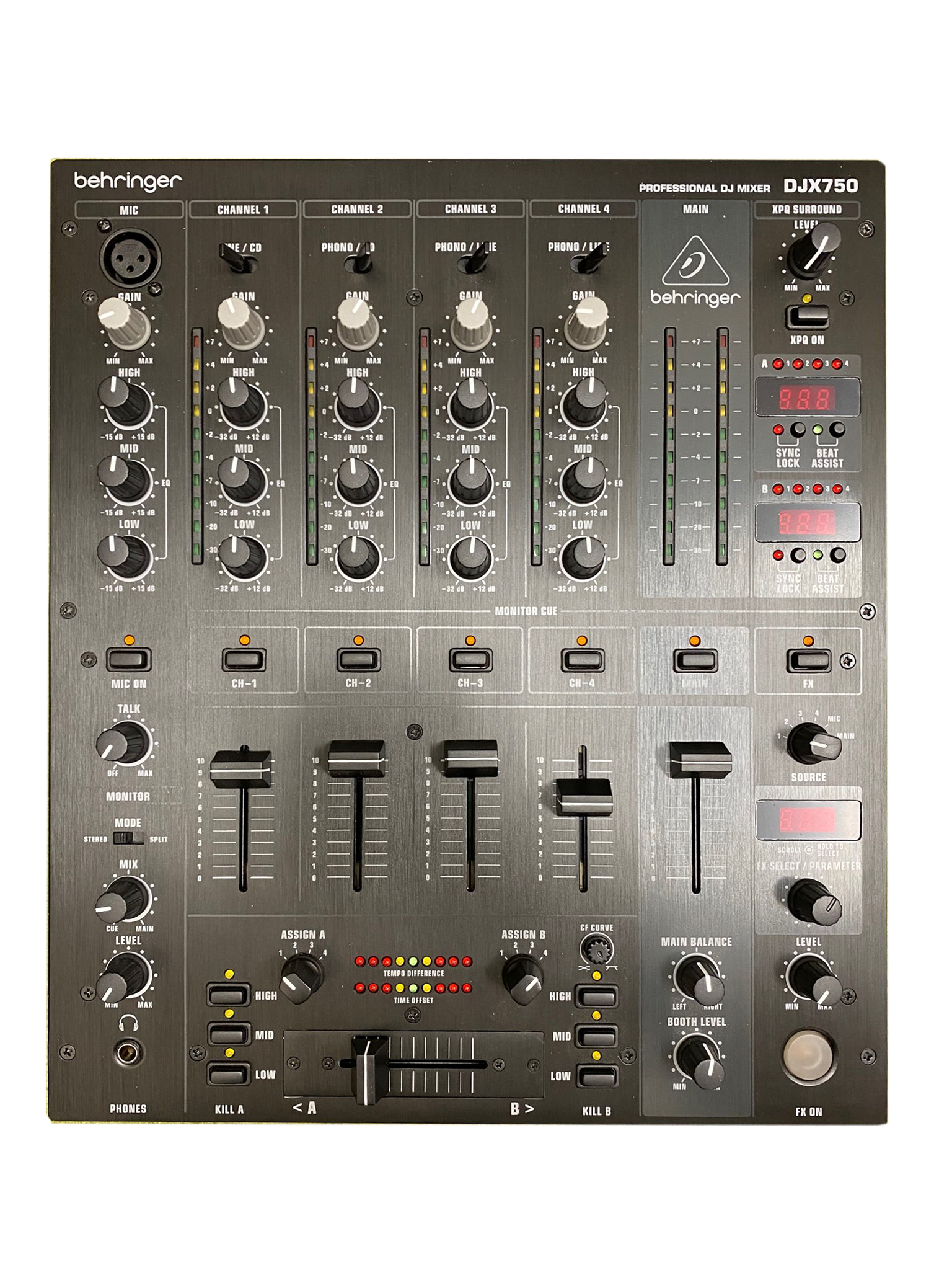 中古品】BEHRINGER/DJミキサー/DJX750 -DJ機材アナログレコード専門店