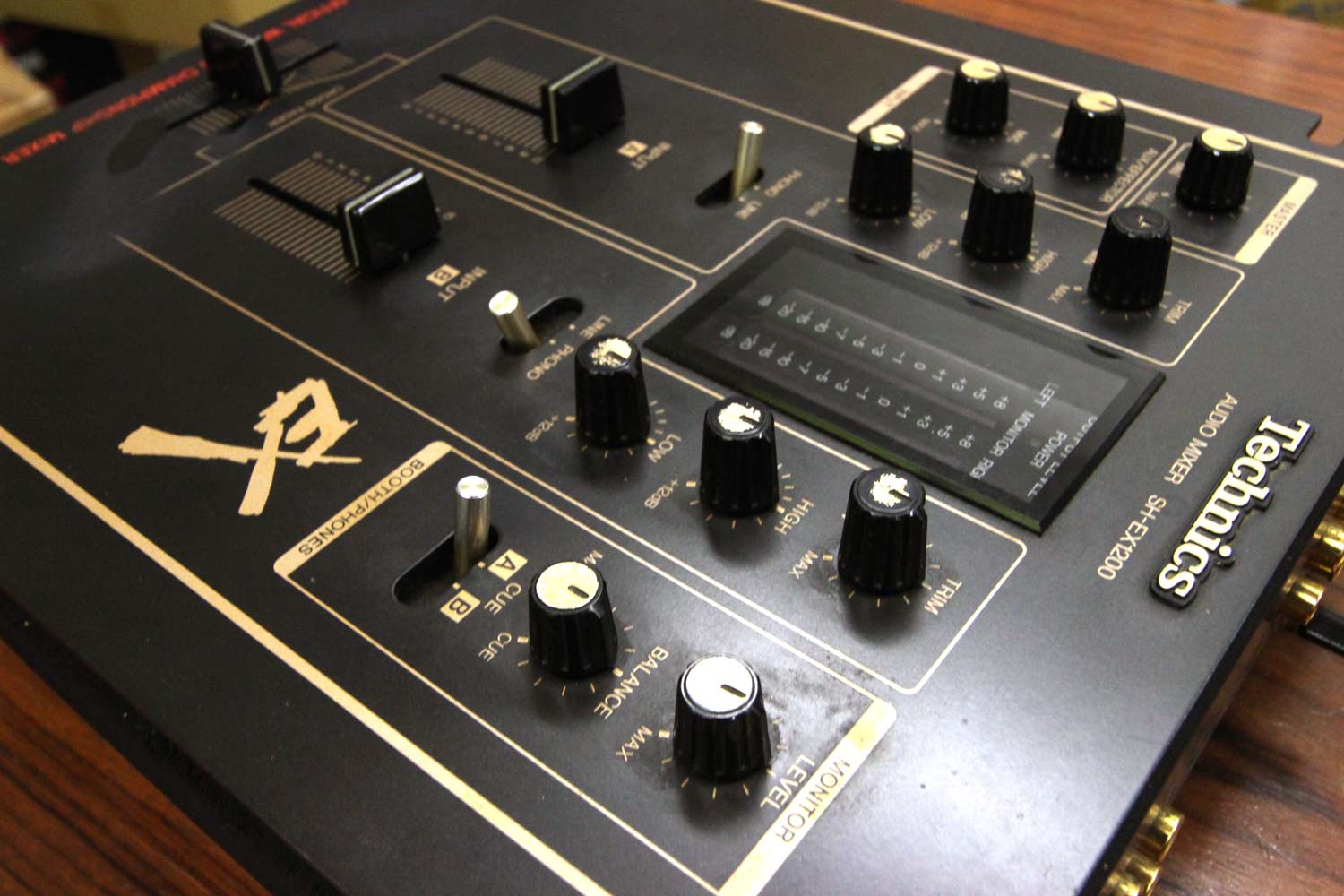 中古品】Technics/DJミキサー/SH-EX1200 BK -DJ機材アナログレコード