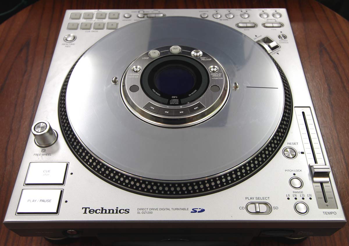 中古品】Technics/CDJ/SL-DZ1200-S -DJ機材アナログレコード専門店