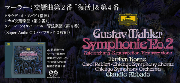 クラウディオ・アバド(指揮）シカゴ交響楽団/ウィーン