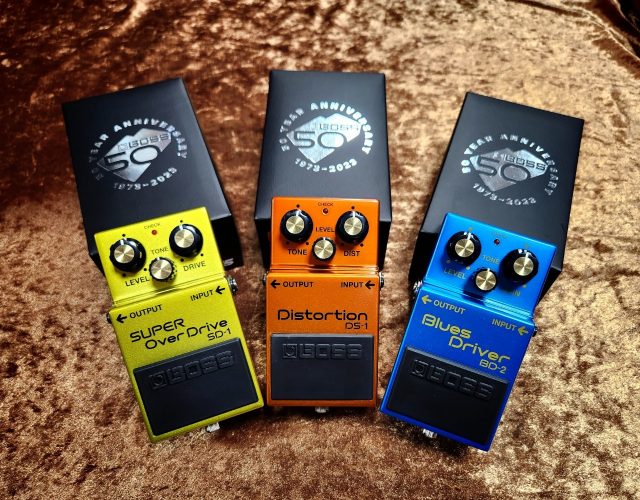 情報解禁！！BOSS創立50周年記念リミテッドモデル入荷！！ - 大谷楽器