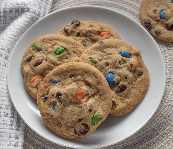 Fundraising 1.1 oz Colored Chocolate Candy Cookies | Otis Spunkmeyer