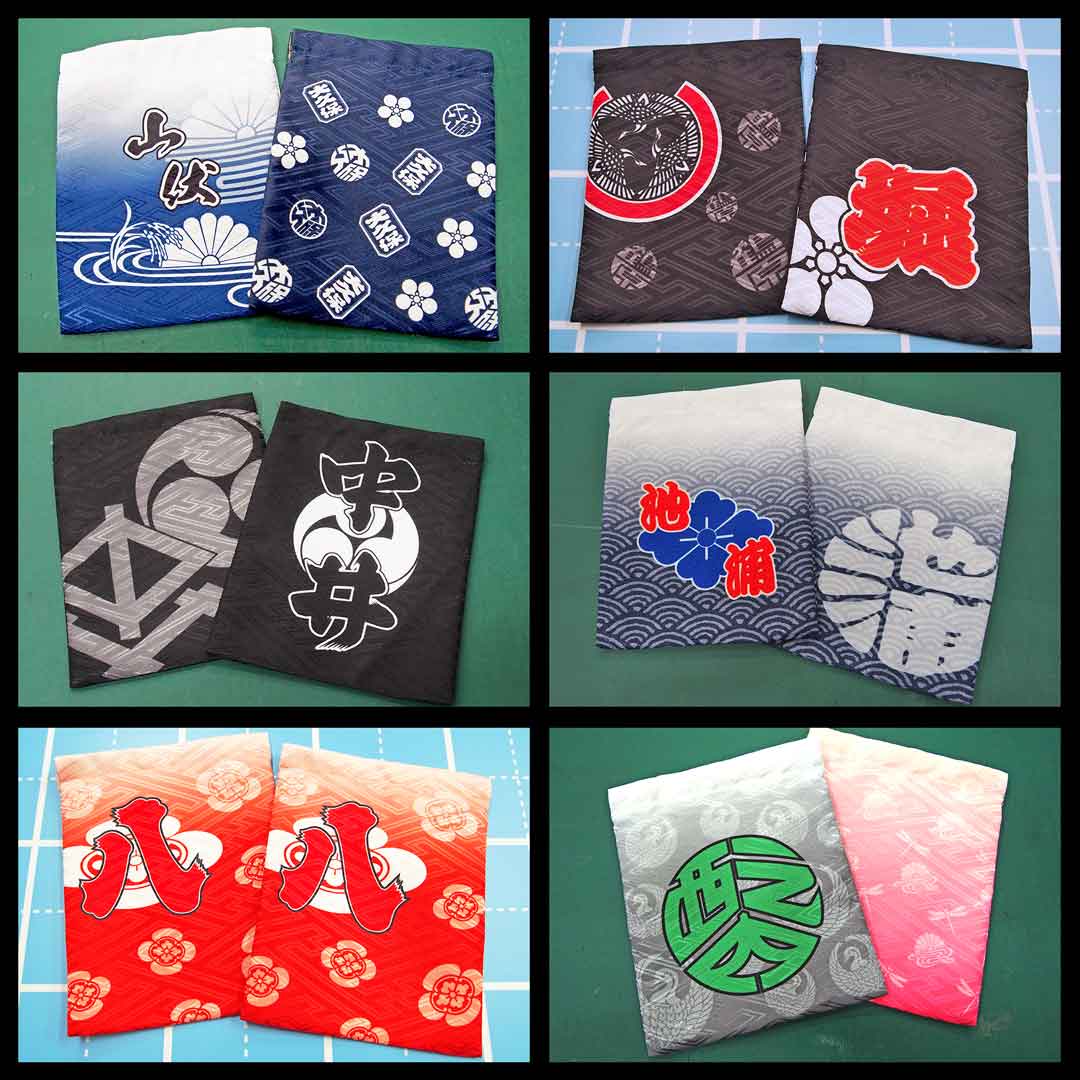 オリジナル巾着｜名入れ巾着｜名入れﾎﾟｼｪｯﾄ｜祭巾着｜御朱印帳入れ｜お