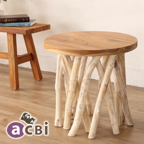 送料無料】[acbi]流木サイドテーブル【メーカー直送品】 , 大人の